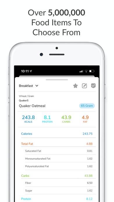 My Macros plus | Diet & Calories Uygulama ekran görüntüsü #2