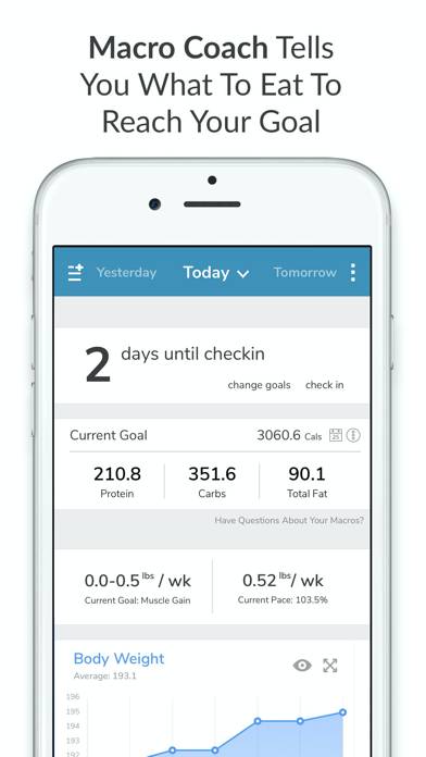 My Macros plus | Diet & Calories Schermata dell'app #3