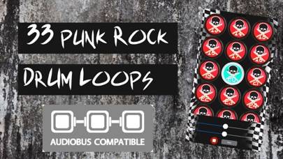Punk Rock Drum Loops Captura de pantalla de la aplicación #1