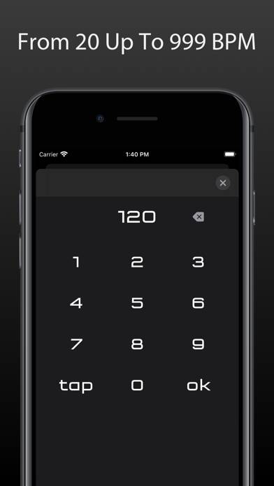 Metronome Touch App screenshot #6