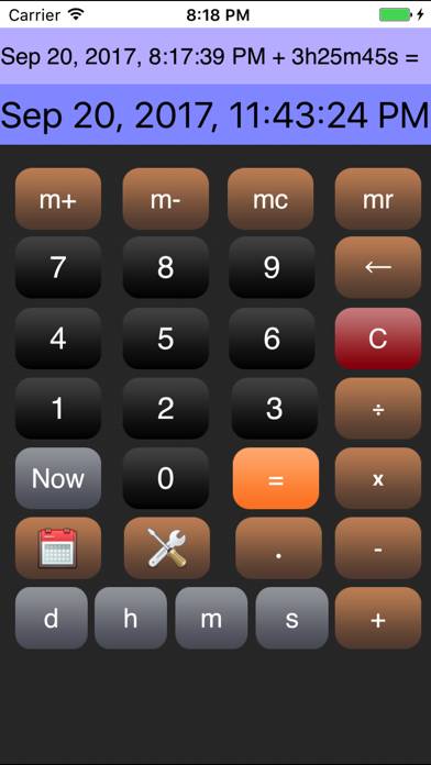 Time Calculator* Capture d'écran de l'application #2
