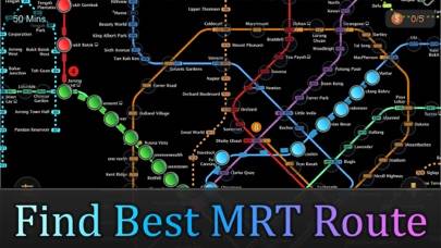 Singapore MRT Map Route(Pro) App-Screenshot #1
