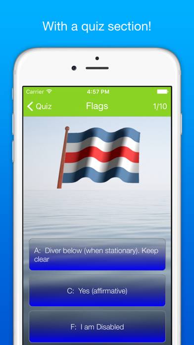Marinus: boating rules ColRegs / IRPCS / IALA Schermata dell'app #3