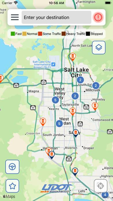 UDOT Traffic App screenshot