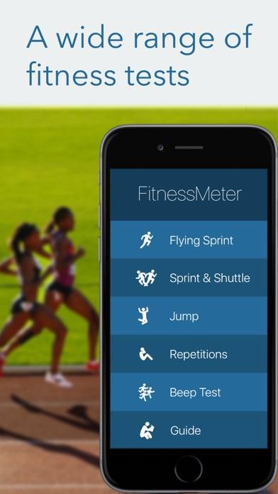 FitnessMeter App skärmdump #1