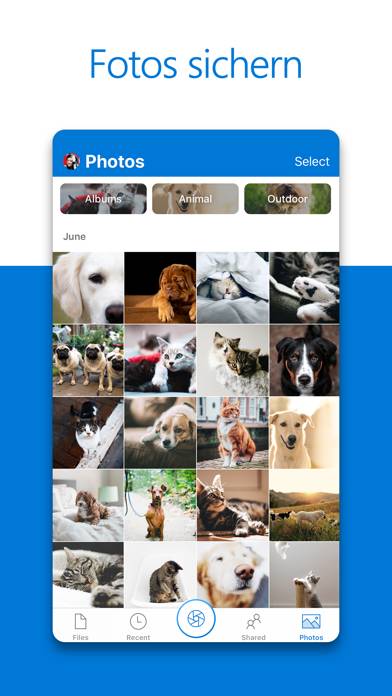 Microsoft OneDrive App-Screenshot #2