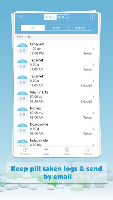 Pill Monitor Pro Скриншот приложения #2