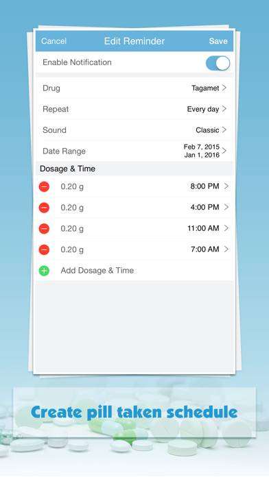 Pill Monitor Pro Скриншот приложения #3