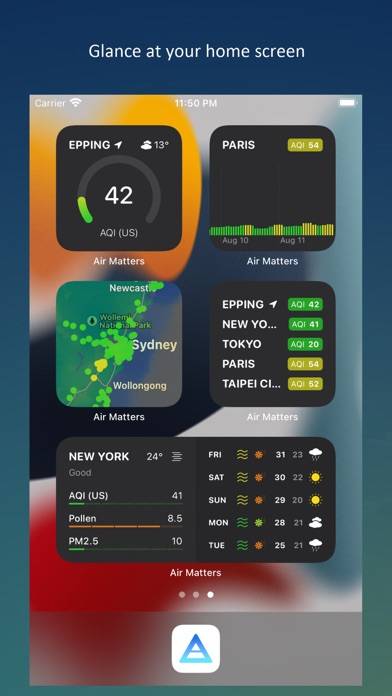 Air Matters Schermata dell'app #2