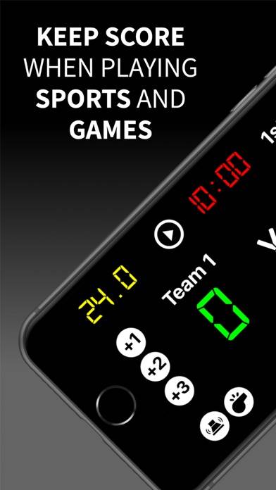 Virtual Scoreboard: Keep Score App screenshot #1