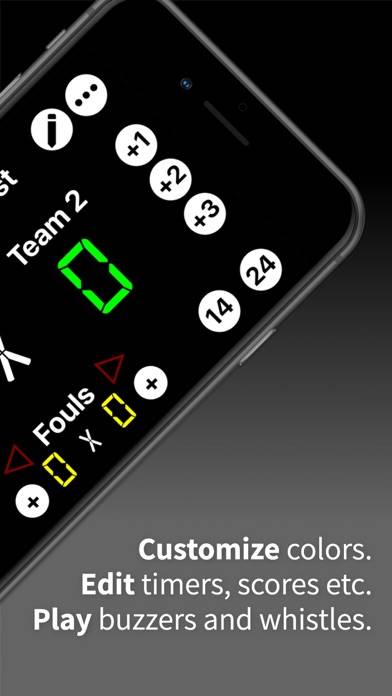 Virtual Scoreboard: Keep Score Captura de pantalla de la aplicación #2