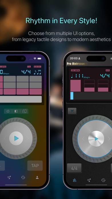 Pro Metronome App screenshot #2