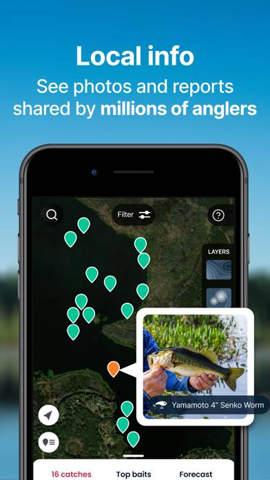 Fishbrain App skärmdump #2