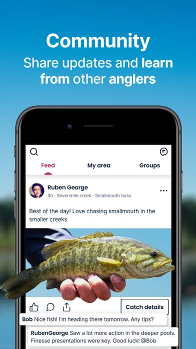 Fishbrain App skärmdump #6