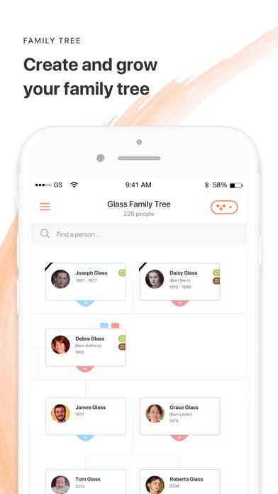 MyHeritage: Family Tree & DNA Captura de pantalla de la aplicación #1