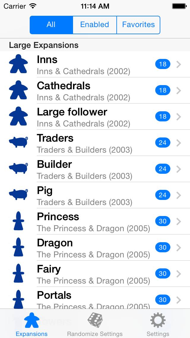 Carcassonne Helper Captura de pantalla de la aplicación #1
