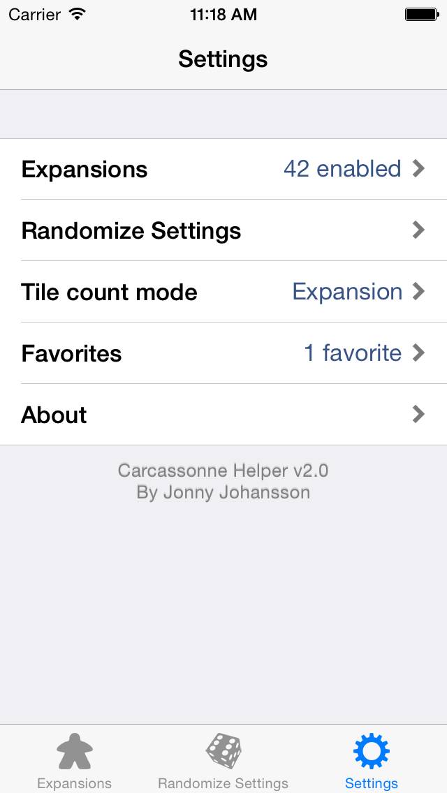 Carcassonne Helper Captura de pantalla de la aplicación #5