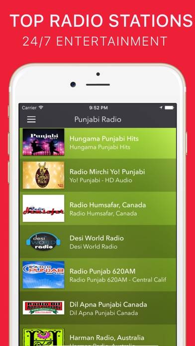 Punjabi Radio Schermata dell'app #1