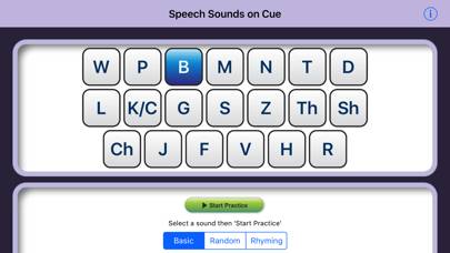 Speech Sounds on Cue (US Eng) App screenshot #1