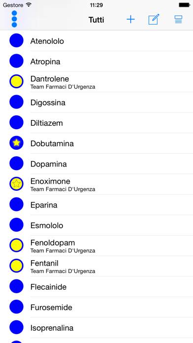 Emergency Drugs Schermata dell'app #1