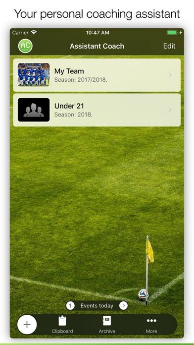 Assistant Coach Soccer Captura de pantalla de la aplicación #1