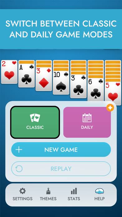 ⋆Solitaire: Classic Card Games App screenshot #1