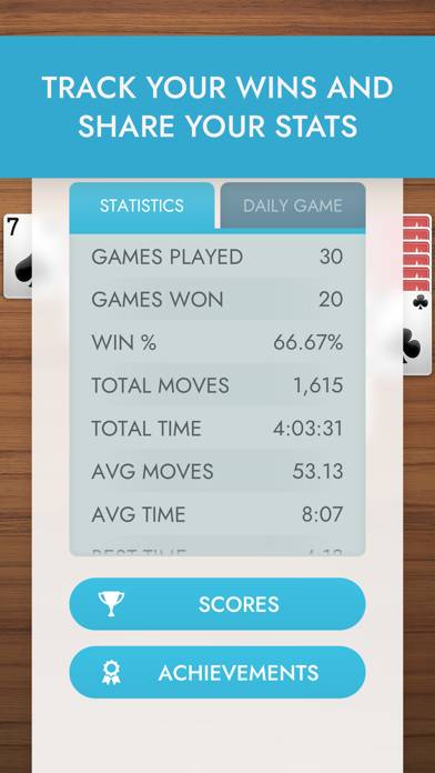 ⋆Solitaire: Classic Card Games App screenshot #4
