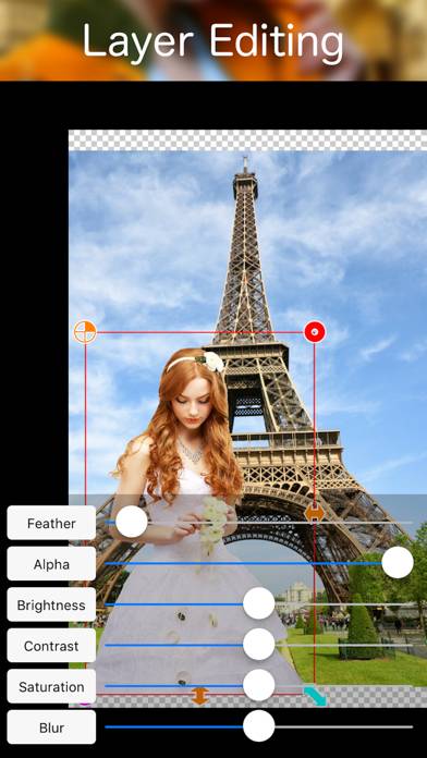 PhotoLayers Pro Captura de pantalla de la aplicación #5