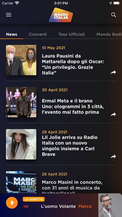 IRadioItalia App screenshot #3
