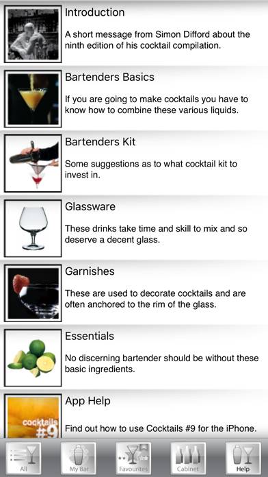 Diffords Cocktails #9 Schermata dell'app #4