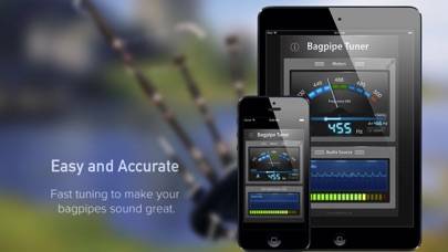 Bagpipe Tuner App-Screenshot #1