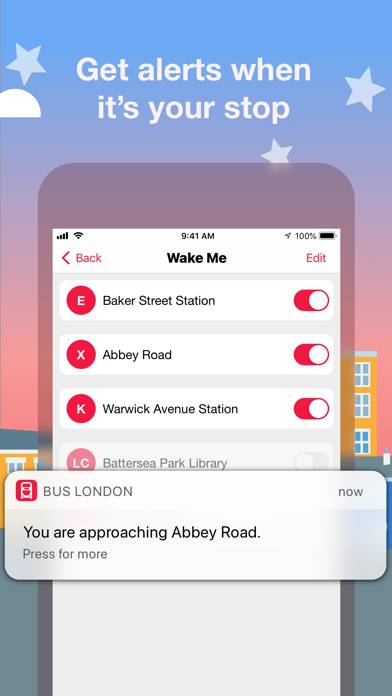 Bus Times London App skärmdump #4