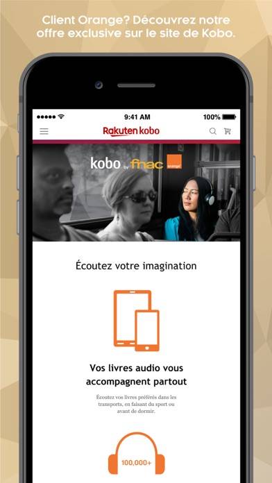 Kobo by Fnac Capture d'écran de l'application #1