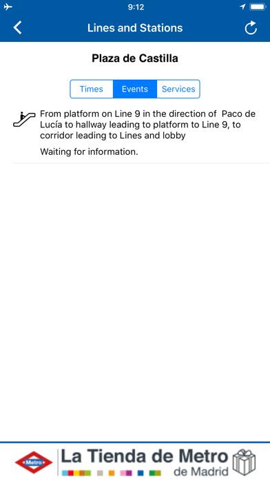 Official Metro de Madrid App screenshot #6