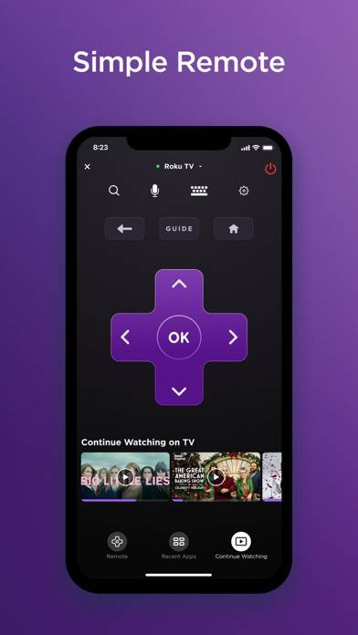 The Roku App (Official) App skärmdump #1