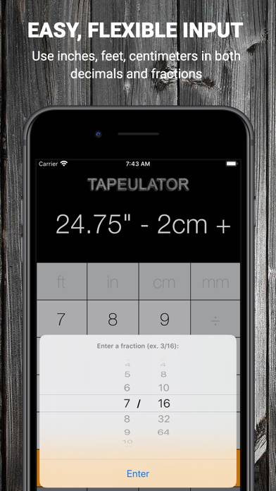 Tape Measure Calculator Pro App screenshot #4