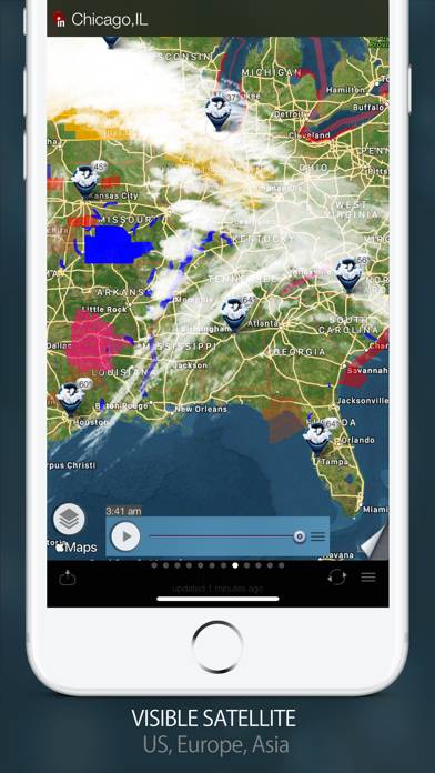 Radar HD Future Weather Radar App screenshot #2