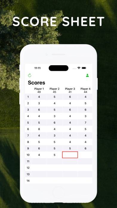 Golf Caddy Captura de pantalla de la aplicación #4