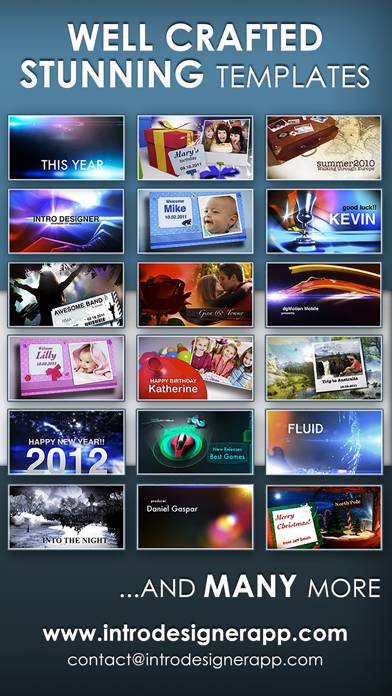 Intro Designer for iMovie and Youtube App screenshot #3