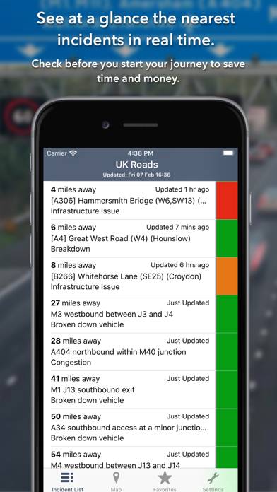 UK Roads App-Screenshot #2