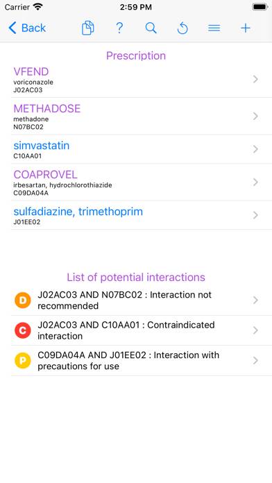 Drug Interactions App screenshot #5