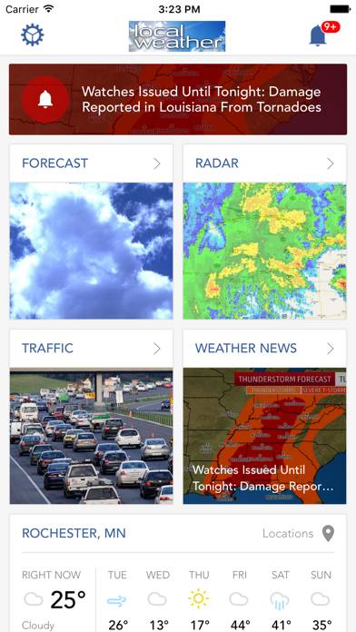 Local Weather Radar & Forecast App screenshot