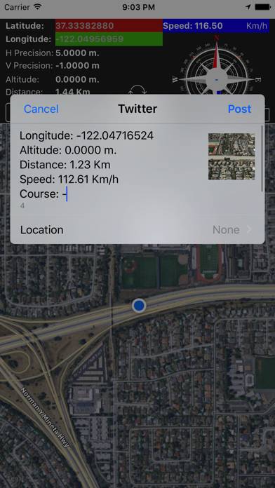 GeoLatitude Schermata dell'app #4