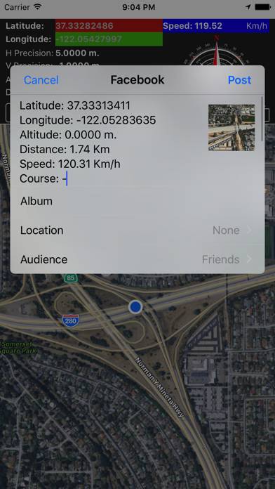 GeoLatitude Schermata dell'app #5
