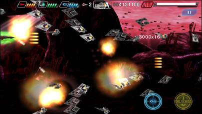 Dariusburst -sp- schermata del gioco