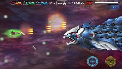 Dariusburst -sp- schermata del gioco