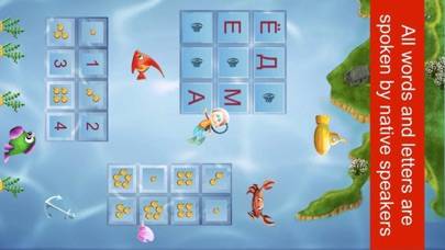 Russian Alphabet 4 school children & preschoolers App screenshot #1