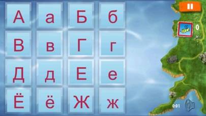 Russian Alphabet 4 school children & preschoolers App screenshot #4