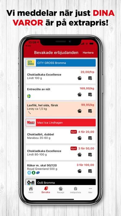 Matpriskollen-Extrapris&Recept App screenshot #5