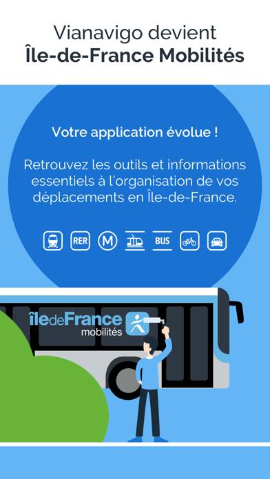 Île-de-France Mobilités Uygulama ekran görüntüsü #2